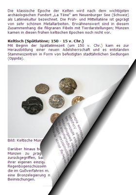 Keltische M�nzen