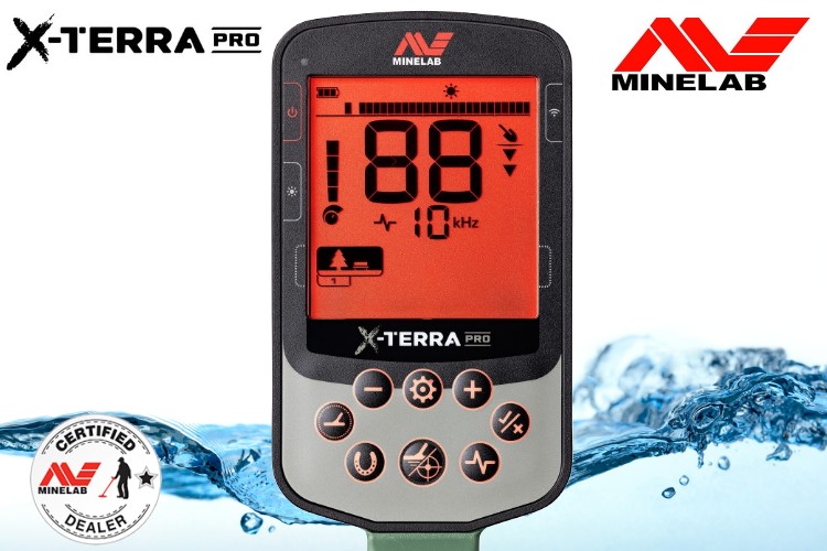 Metalldetektor Minelab X-Terra PRO & Kopfhörer als Gratiszugabe