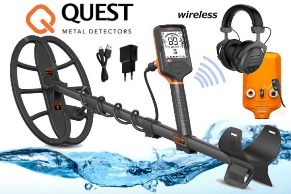 Metalldetektor Quest Q60